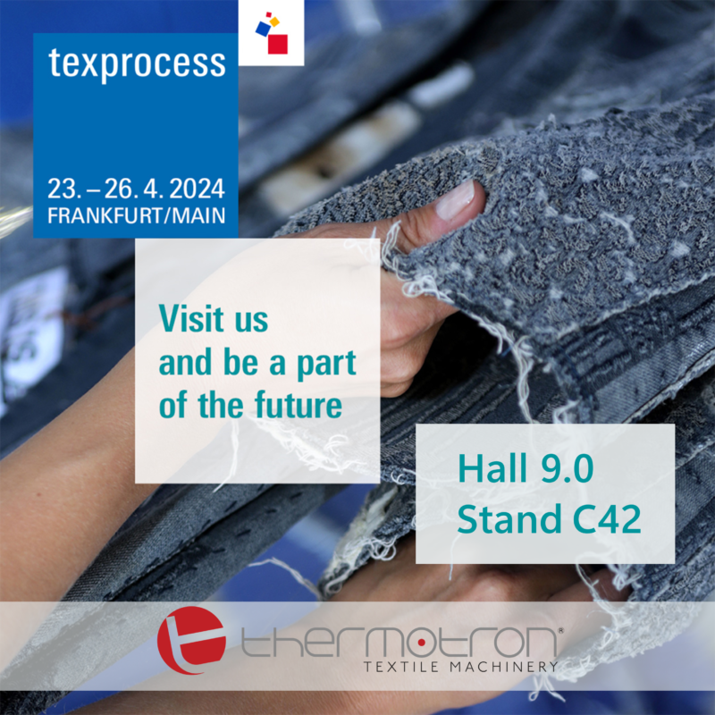 Join us at the Texprocess event and be a part of the future of textile machinery. From April 23-26, 2024.